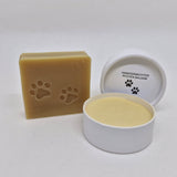 Natürliches Hundepflege-Set – Hundeseife & Pfotenbalsam