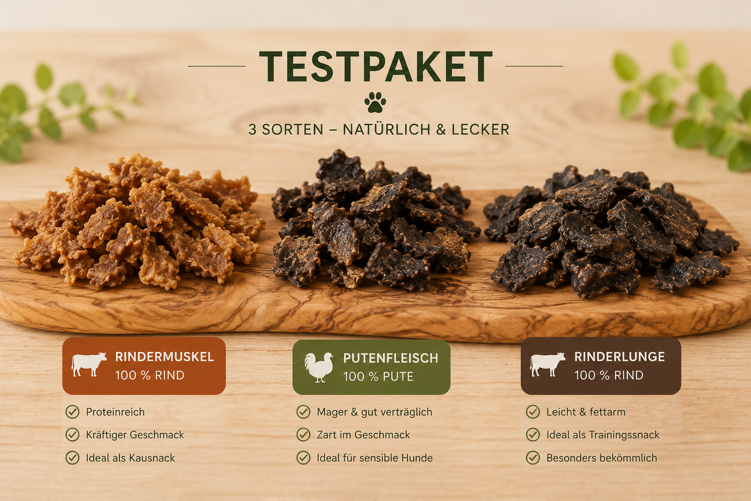 Leo BARF Snack Kennenlern-Paket