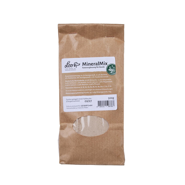 Mineralmix & Futteröl Omega 3-6-9 – Bundle 500 g + 250 ml - Leo Barf
