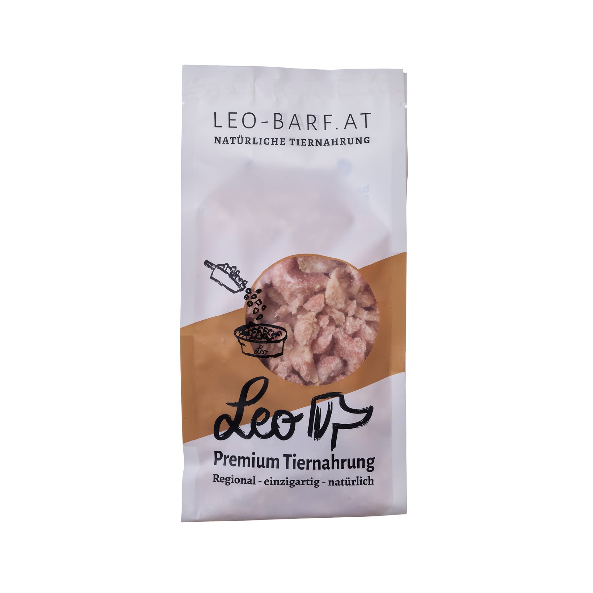 Putenmuskelfleisch tiefgefroren - Leo Barf