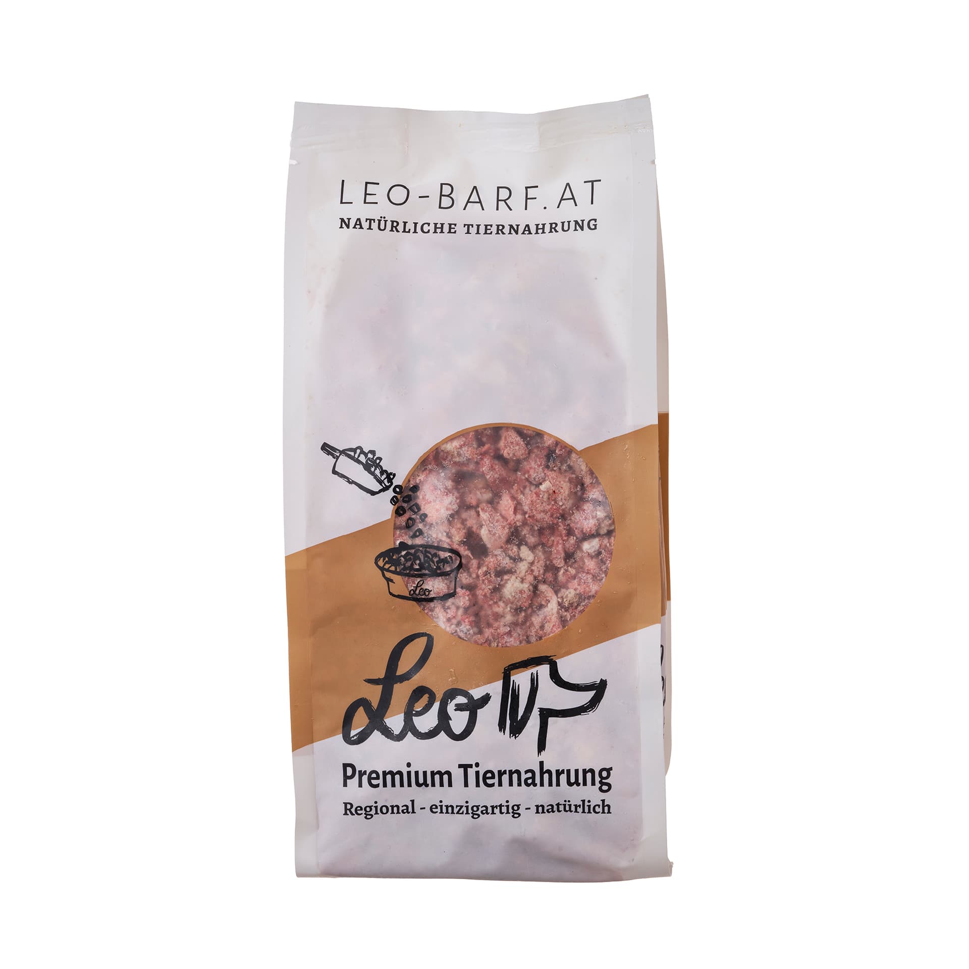 Wildmuskelfleisch tiefgefroren - Leo Barf