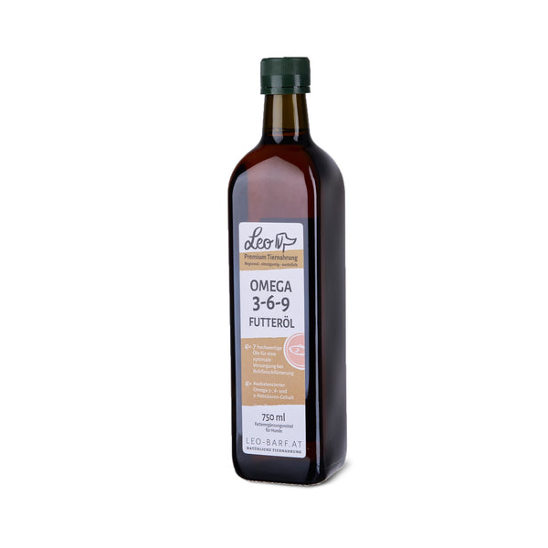 Omega 3-6-9 Futteröl 750g - Leo Barf