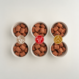 Leo Barf Probierpaket Vollwert-Menüs – Rind · Ente · Pferd